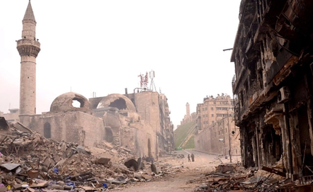 طلعة خان الوزير في حلب القديمة 2013