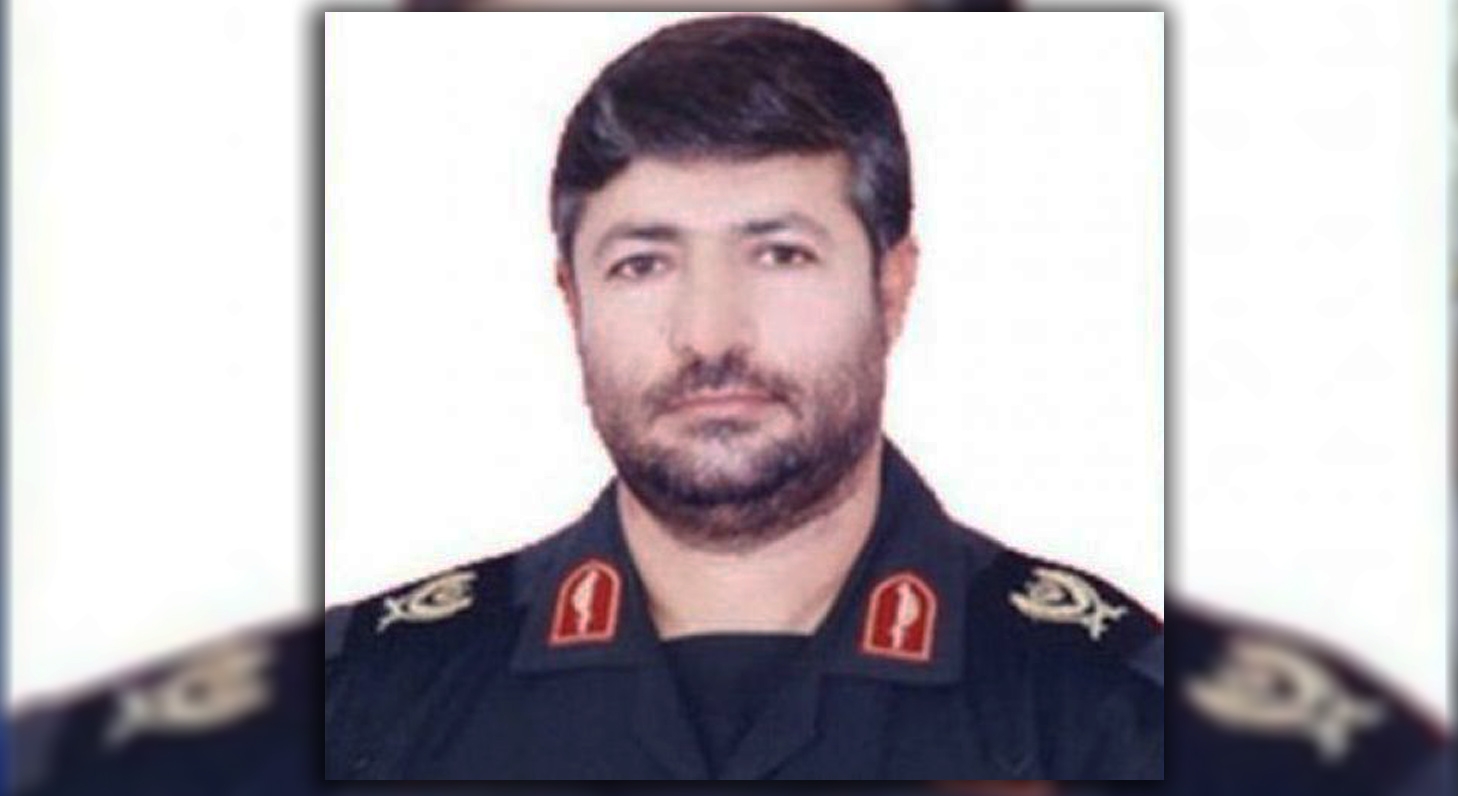 الجنرال محمد علي الله دادي الذي قتل في غارة جوية اسرائيلية على سوريا
