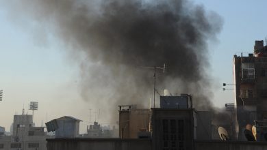 صورة بثتها وكالة سانا لأحد المراكز التي شنها جيش الاسلام